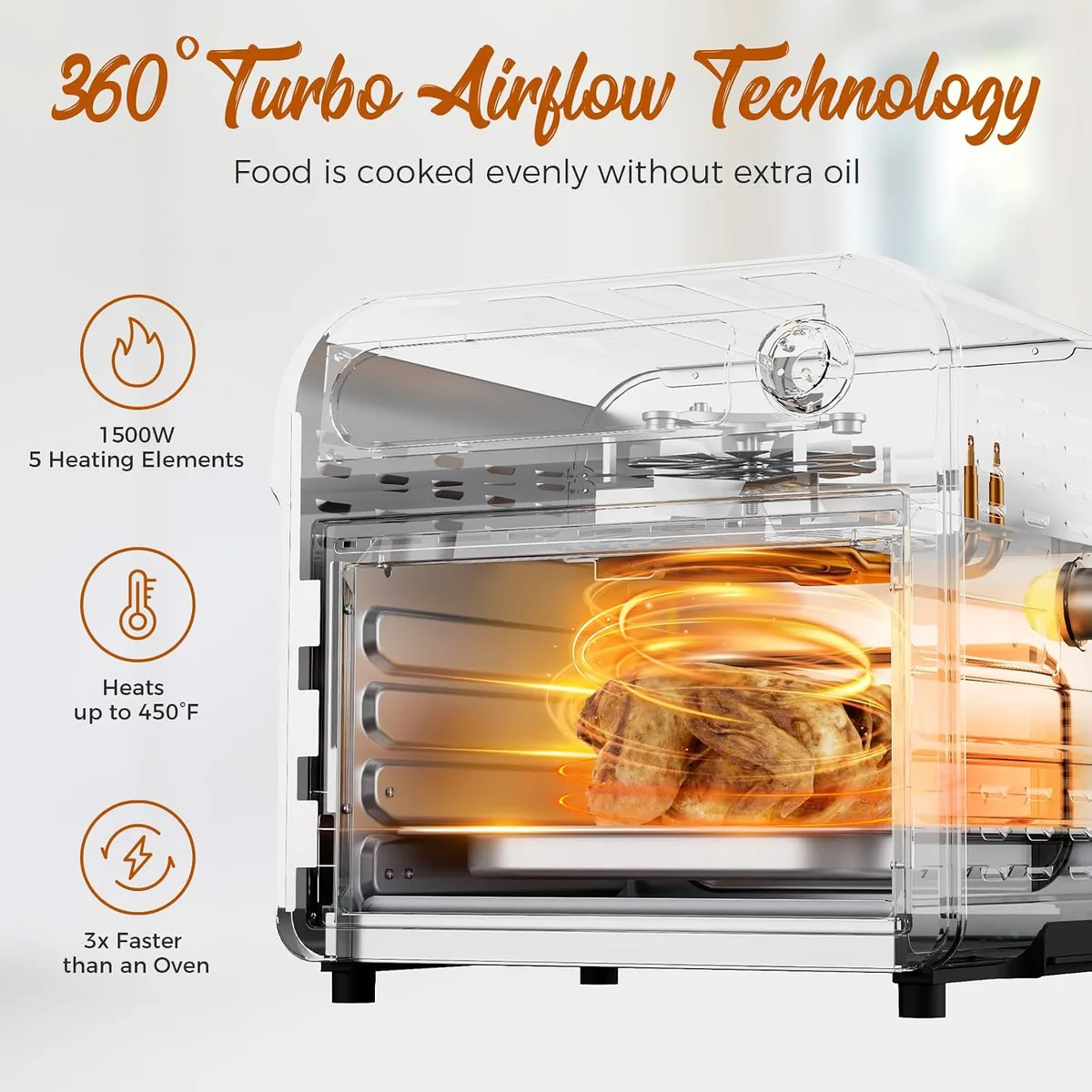 air fryer airflow circulation
