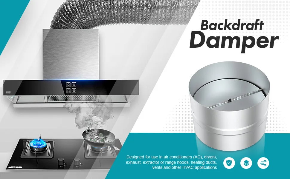 backdraft damper range hood