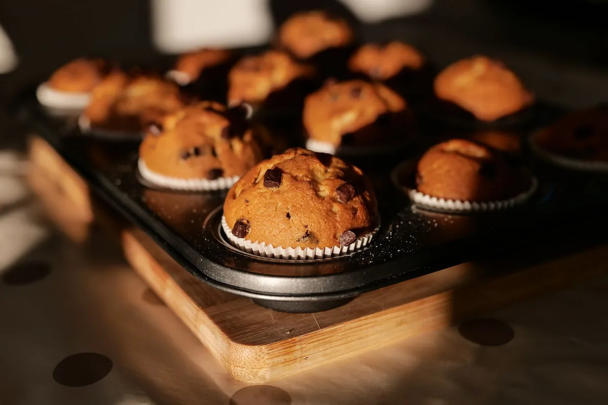 baked muffins in ramekins