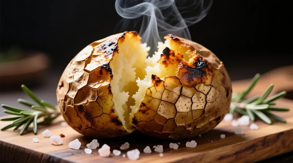 baked potato texture
