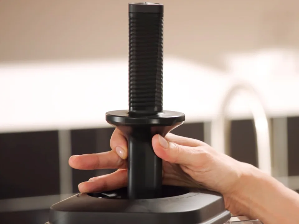 blender tamper technique