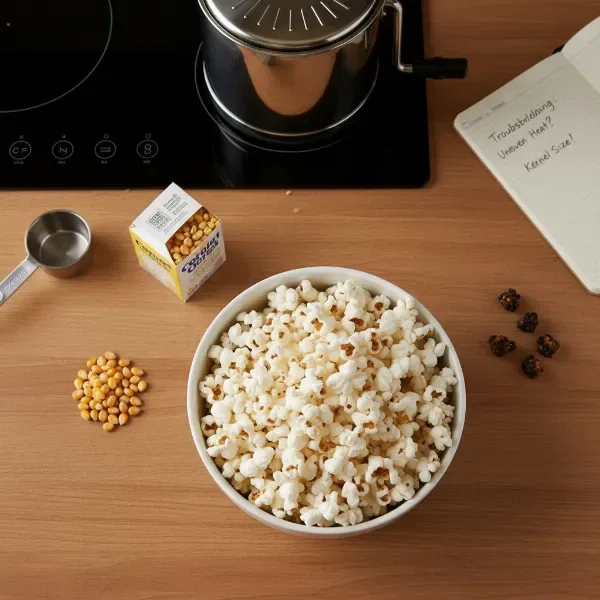 burnt popcorn troubleshooting