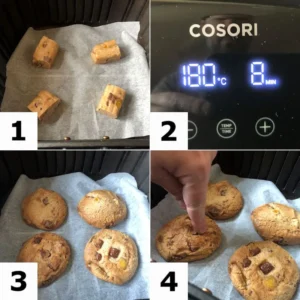 can you cook cookie dough in a air fryer