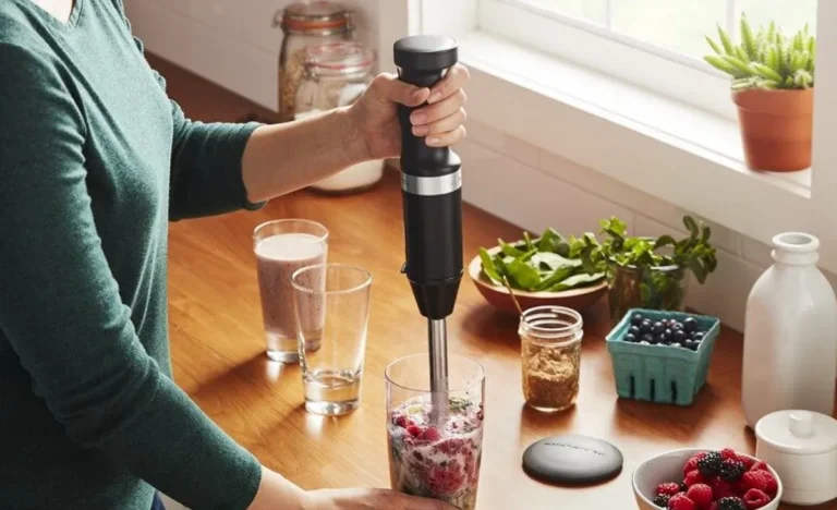 can you use an immersion blender for smoothies