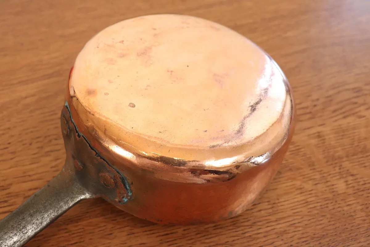 copper saucepan tin lining