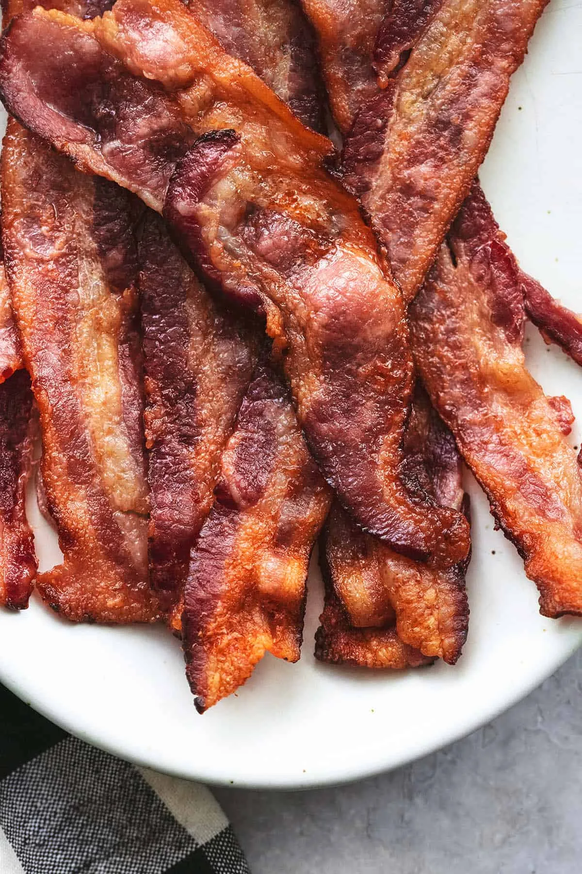 crispy bacon doneness