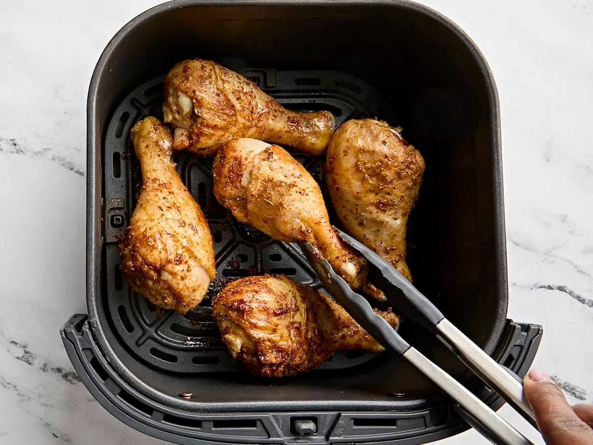 do you have to flip chicken in the air fryer