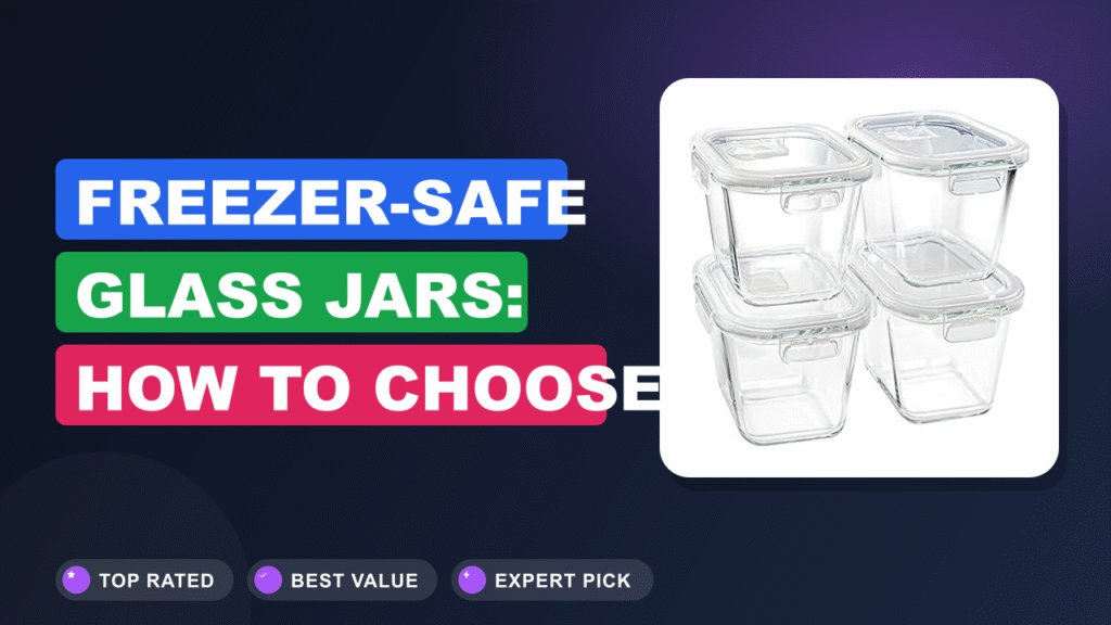 Freezer-Safe Glass Jars: How to Choose and Use 2026