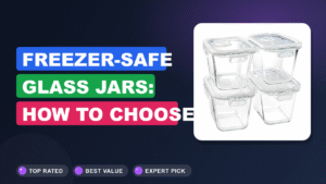 Freezer-Safe Glass Jars: How to Choose and Use 2026