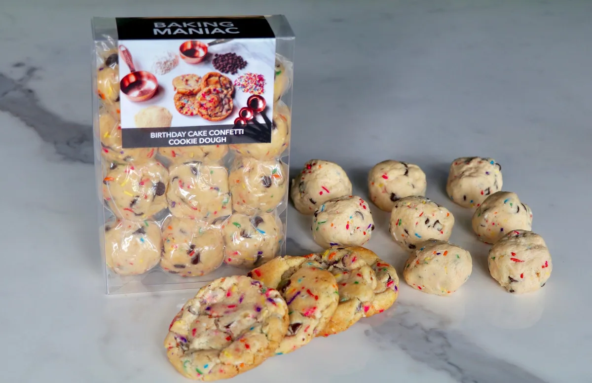 frozen cookie dough air fryer