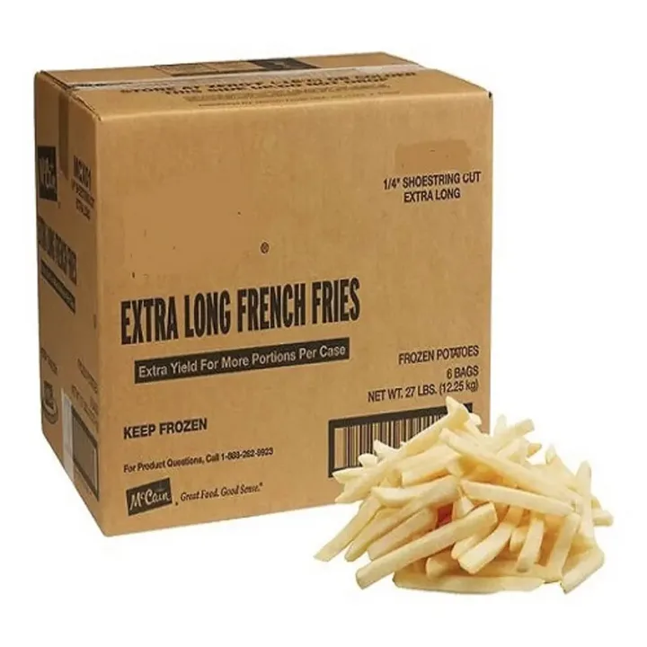frozen fries vs fresh-cut fries