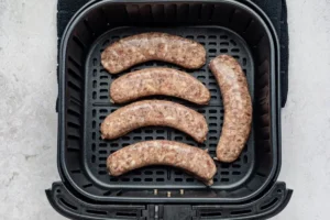 how long do you cook brats in an air fryer