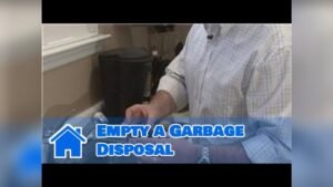 How to Empty a Garbage Disposal