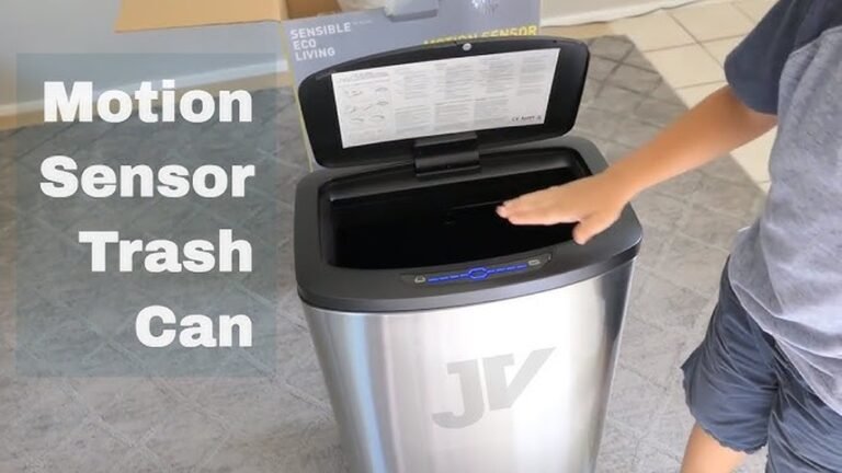 How to Reset an Automatic Trash Can