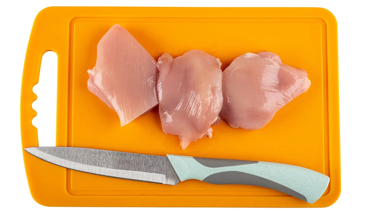 large raw chicken breast thickness air fryer