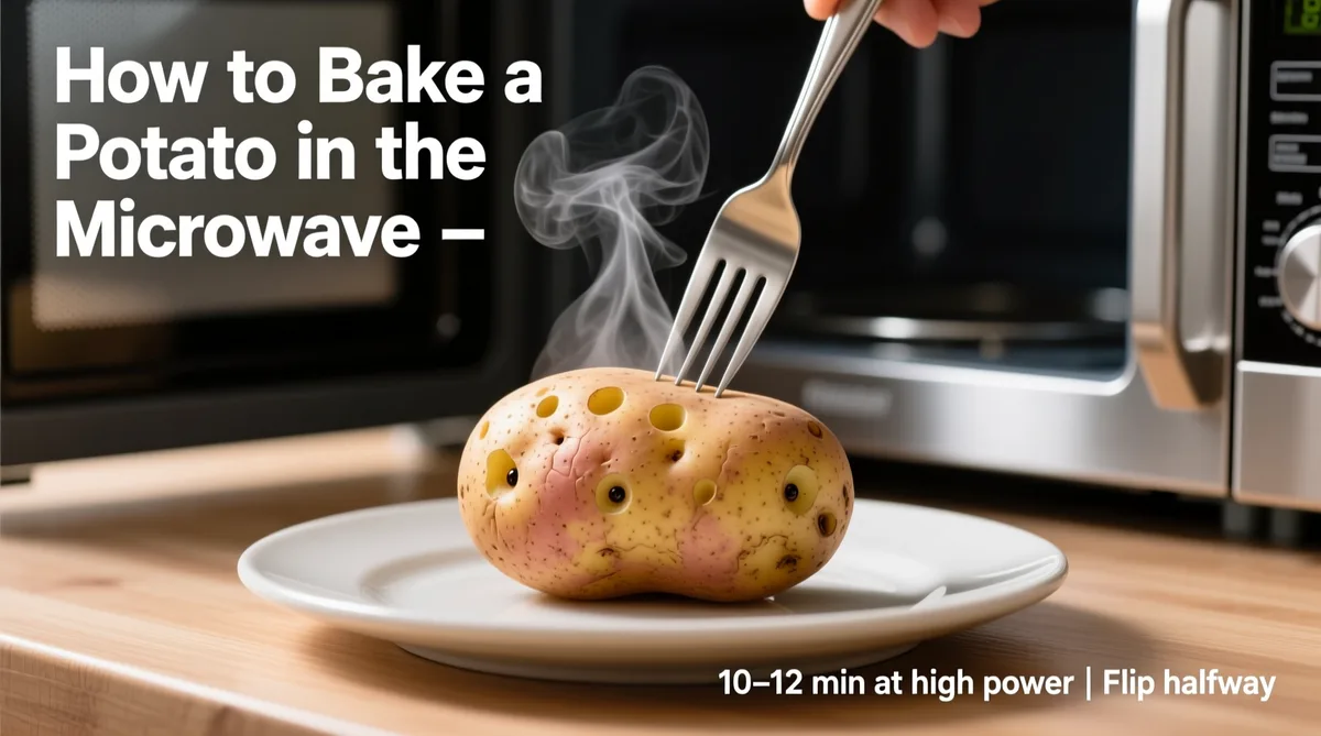 microwave baked potato
