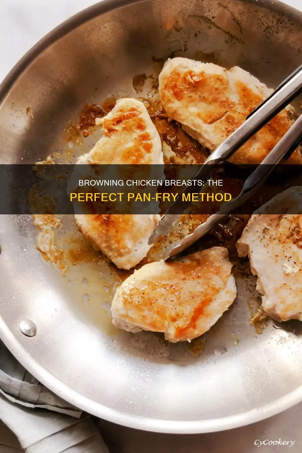 pan searing chicken breast