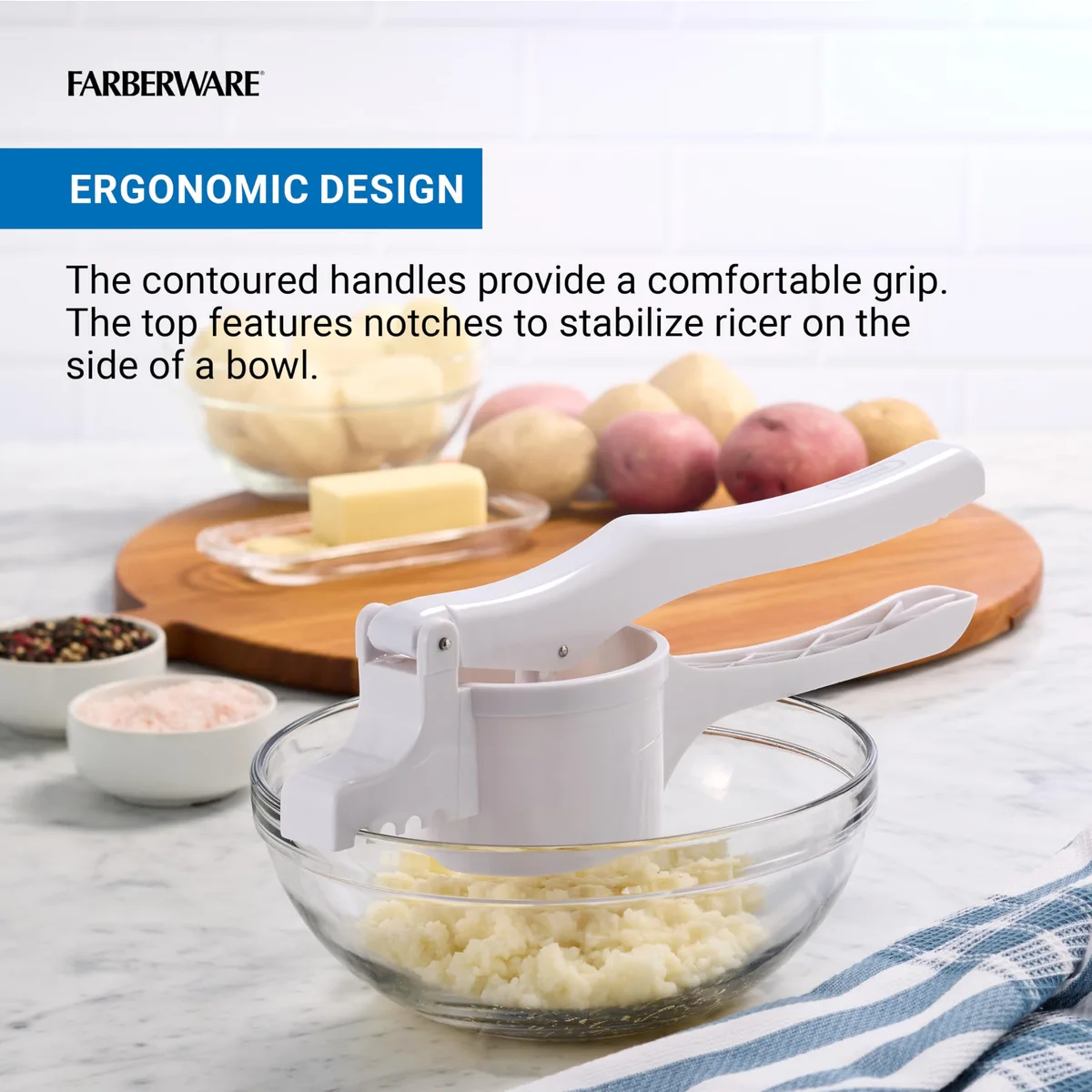 potato ricer disc sizes