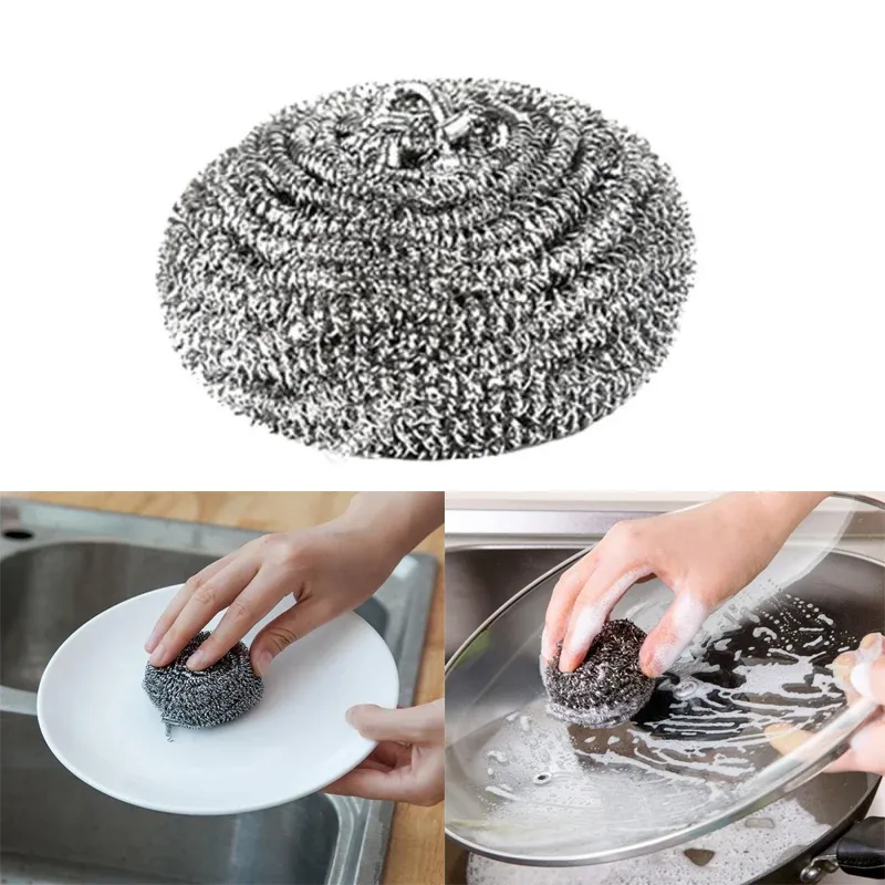stainless steel pan cleaning
