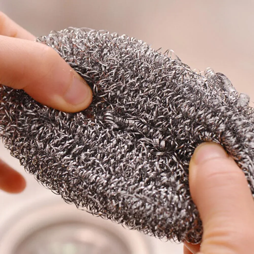 steel wool damage on stainless steel