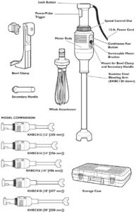 why is my immersion blender not working