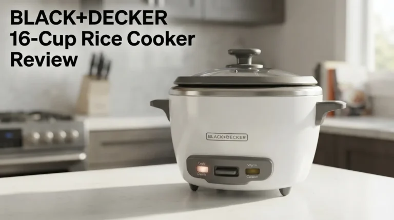 BLACK+DECKER 16-Cup Rice Cooker review