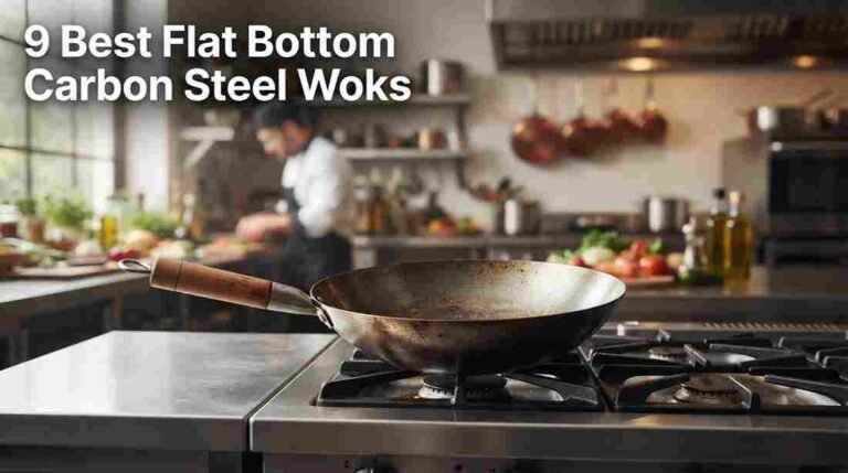 Best Flat Bottom Carbon Steel Woks