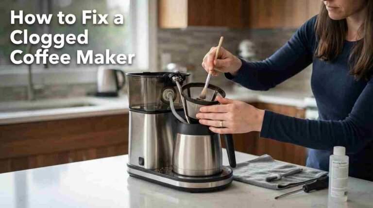 How to Fix a Clogged Coffee Maker