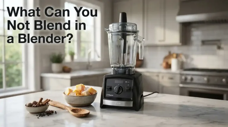 What Can You Not Blend in a Blender