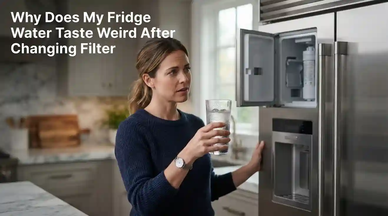 Why Does My Fridge Water Taste Weird After Changing Filter