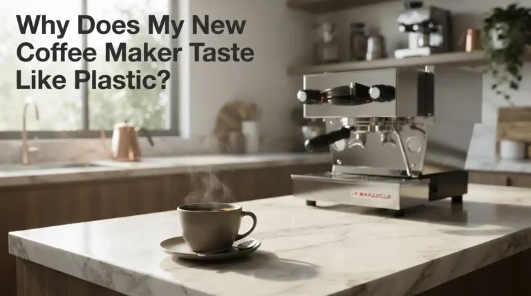 Why Does My New Coffee Maker Taste Like Plastic? A Quick Fix