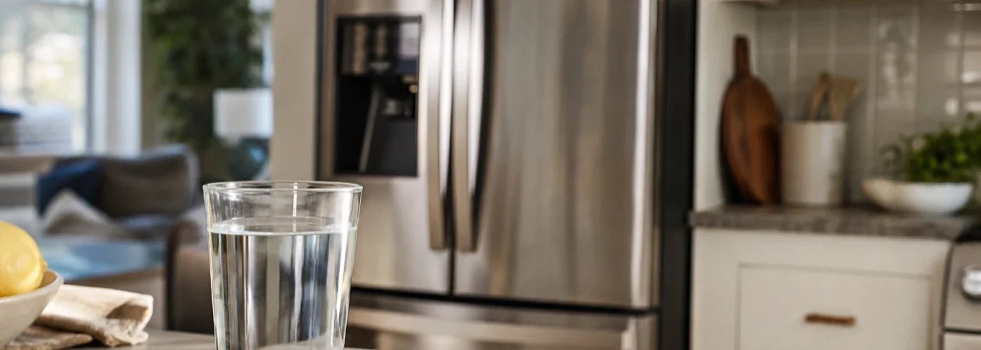 Various water filtration components arranged to show different filtration needs.