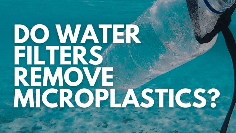Do Water Filters Filter Out Microplastics