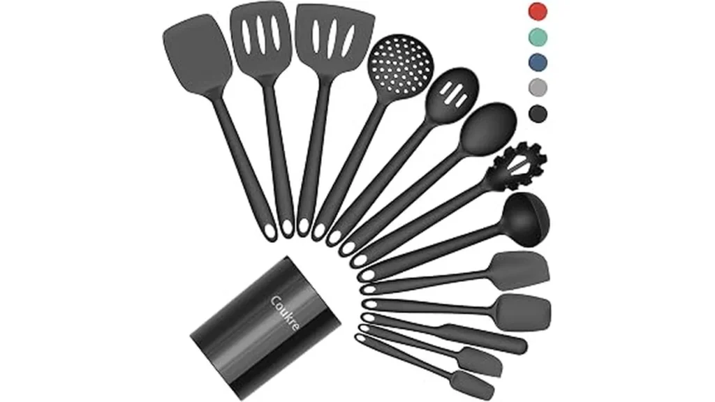 Best Selling 9 Dishwasher Safe Silicone Cooking Utensils
