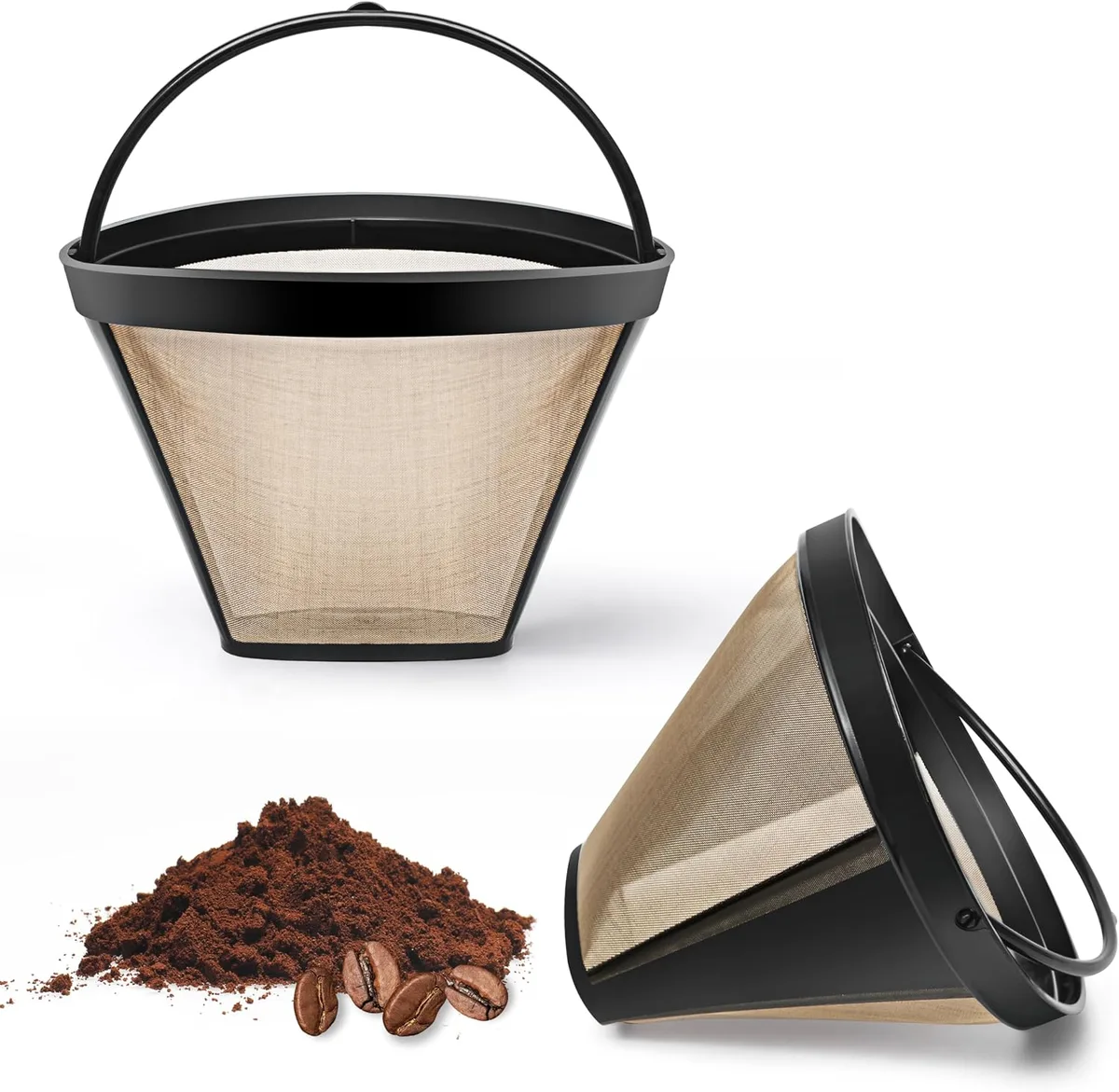 hot chocolate mix in filter basket