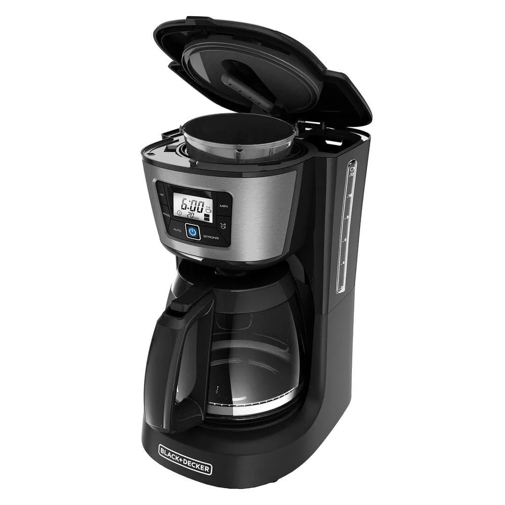 how to set timer on black and decker coffee maker