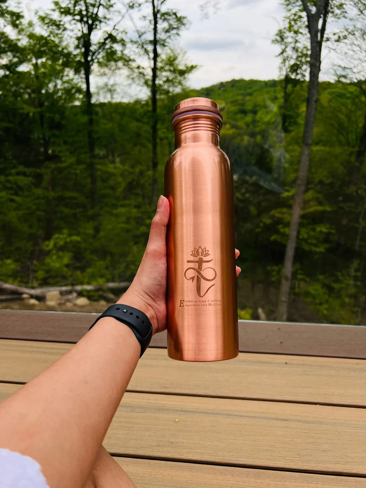 is copper water bottle good for health