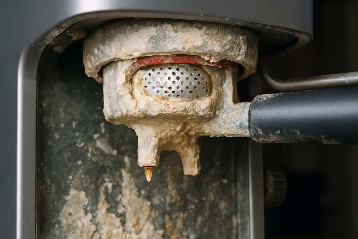 mildew vs limescale coffee maker