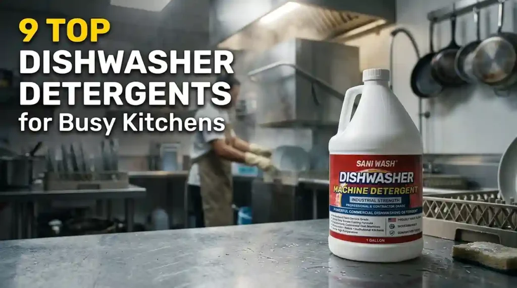 Best Commercial Dishwasher Detergent