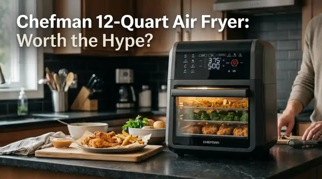 Chefman 12-Quart 5-in-1 Air Fryer Review