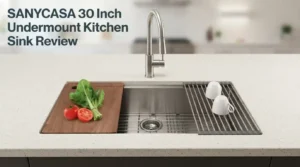 SANYCASA 30 Inch Undermount Kitchen Sink Review